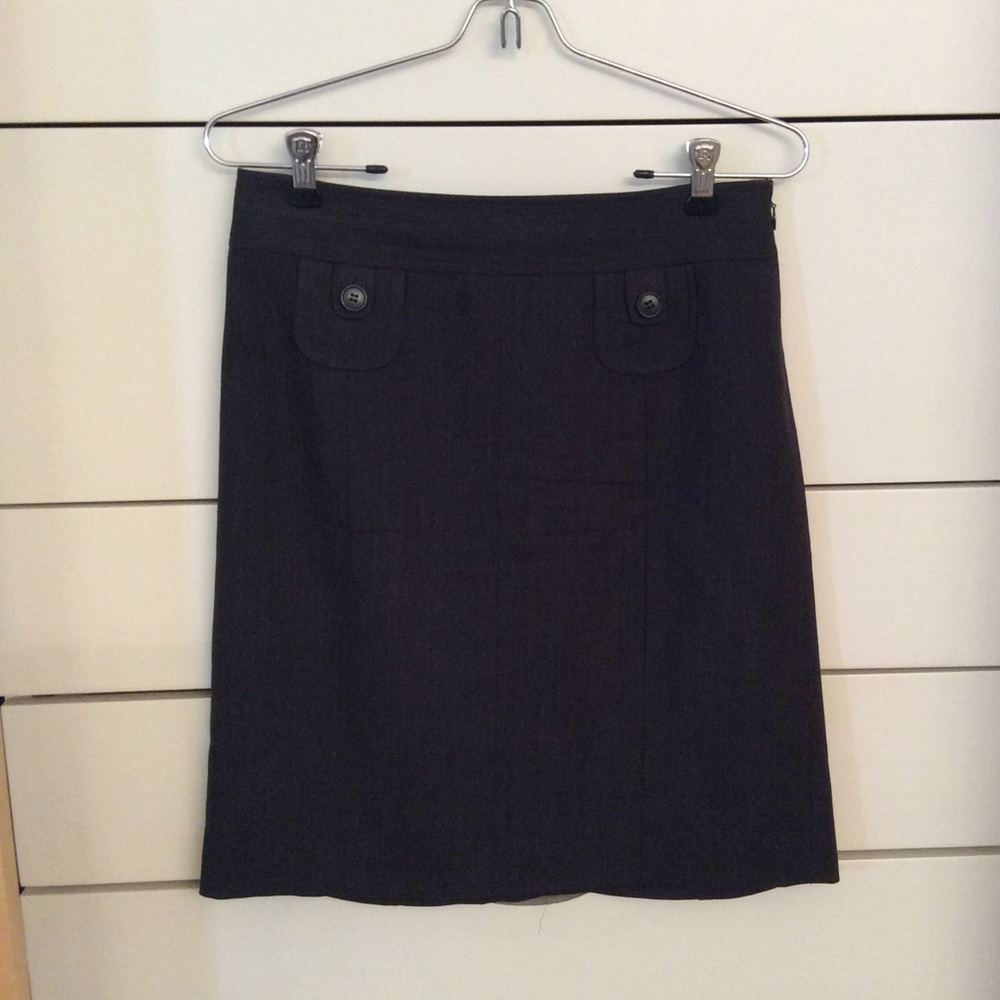 LOFT Black Skirt